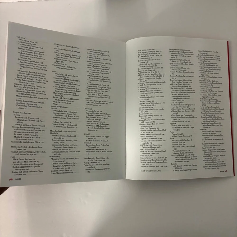 Rachael Ray's Book of 10 Cookbook 300 Recipes 1st Ed 2009 Paperback